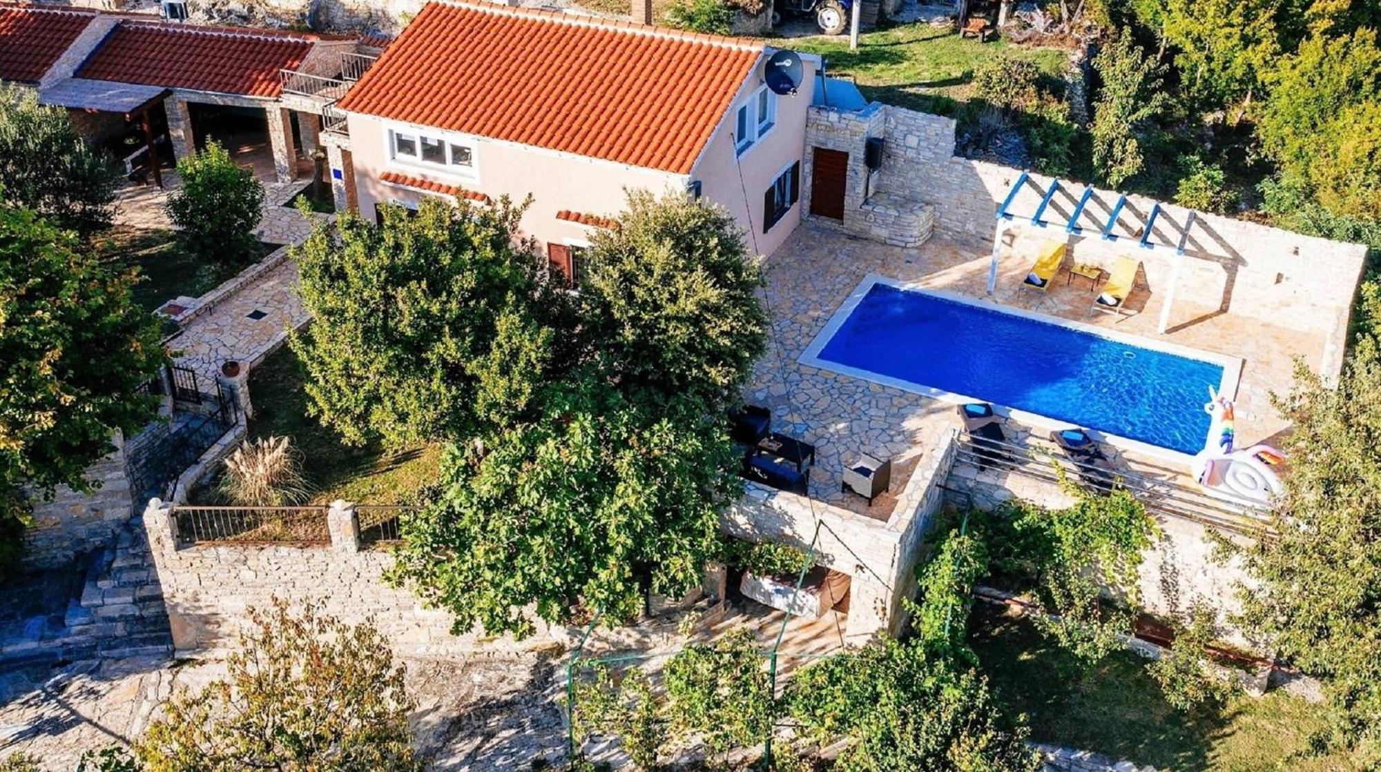 My Dalmatia - Holiday Home Korlat With Private Pool Benkovac Exterior photo