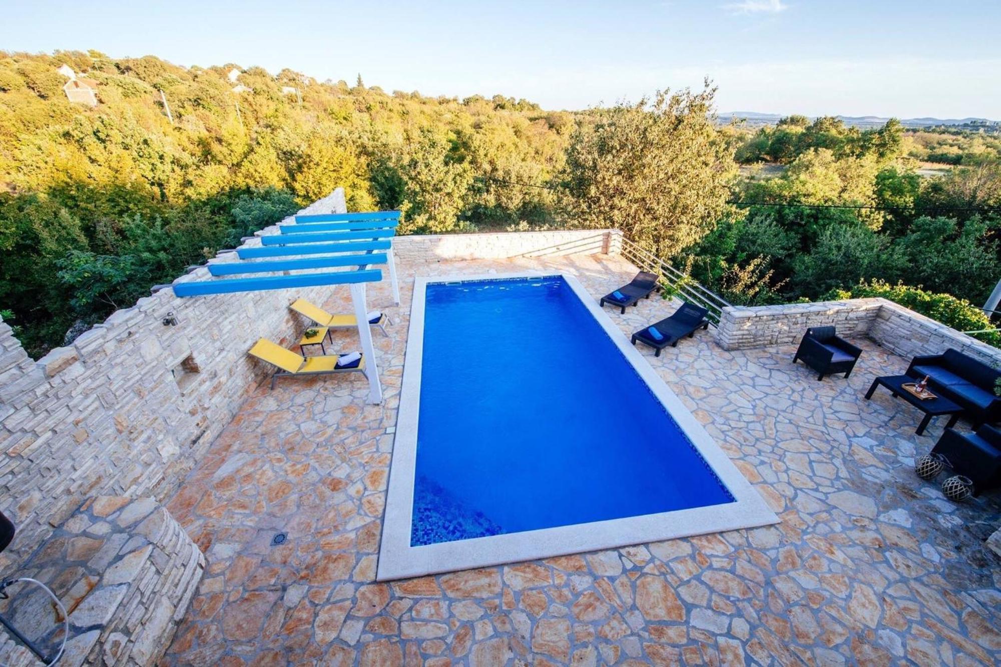 My Dalmatia - Holiday Home Korlat With Private Pool Benkovac Exterior photo