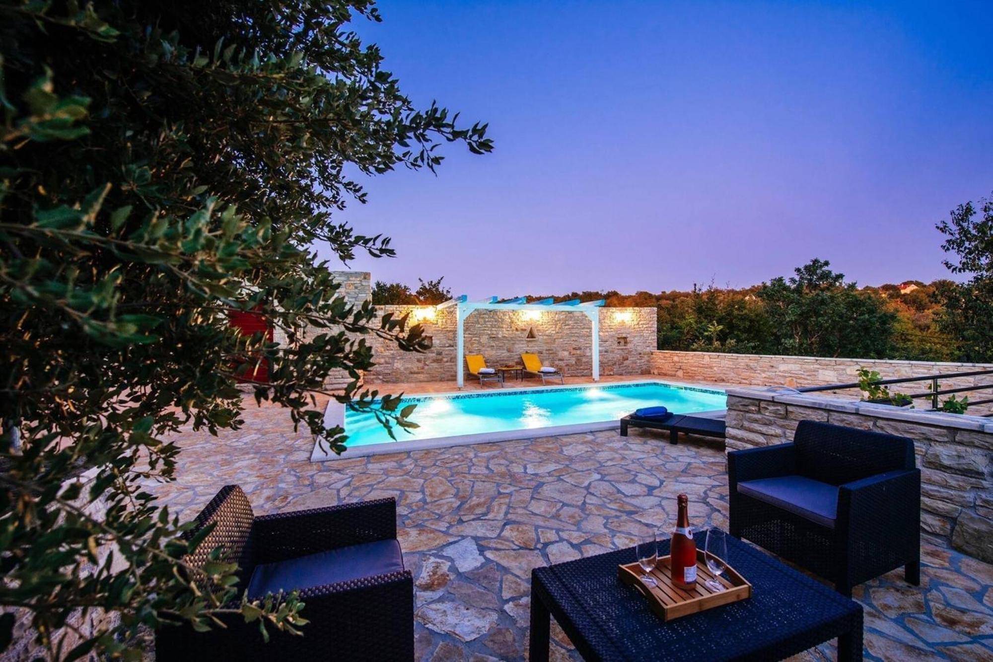 My Dalmatia - Holiday Home Korlat With Private Pool Benkovac Exterior photo