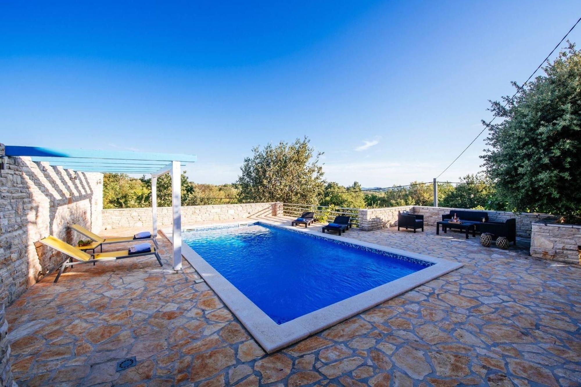 My Dalmatia - Holiday Home Korlat With Private Pool Benkovac Exterior photo