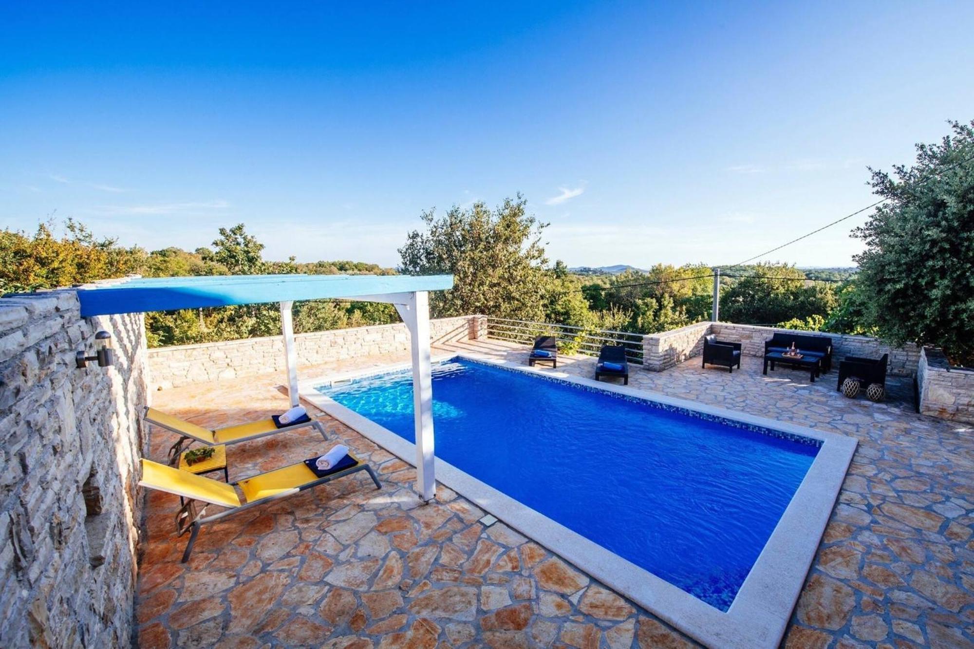 My Dalmatia - Holiday Home Korlat With Private Pool Benkovac Exterior photo