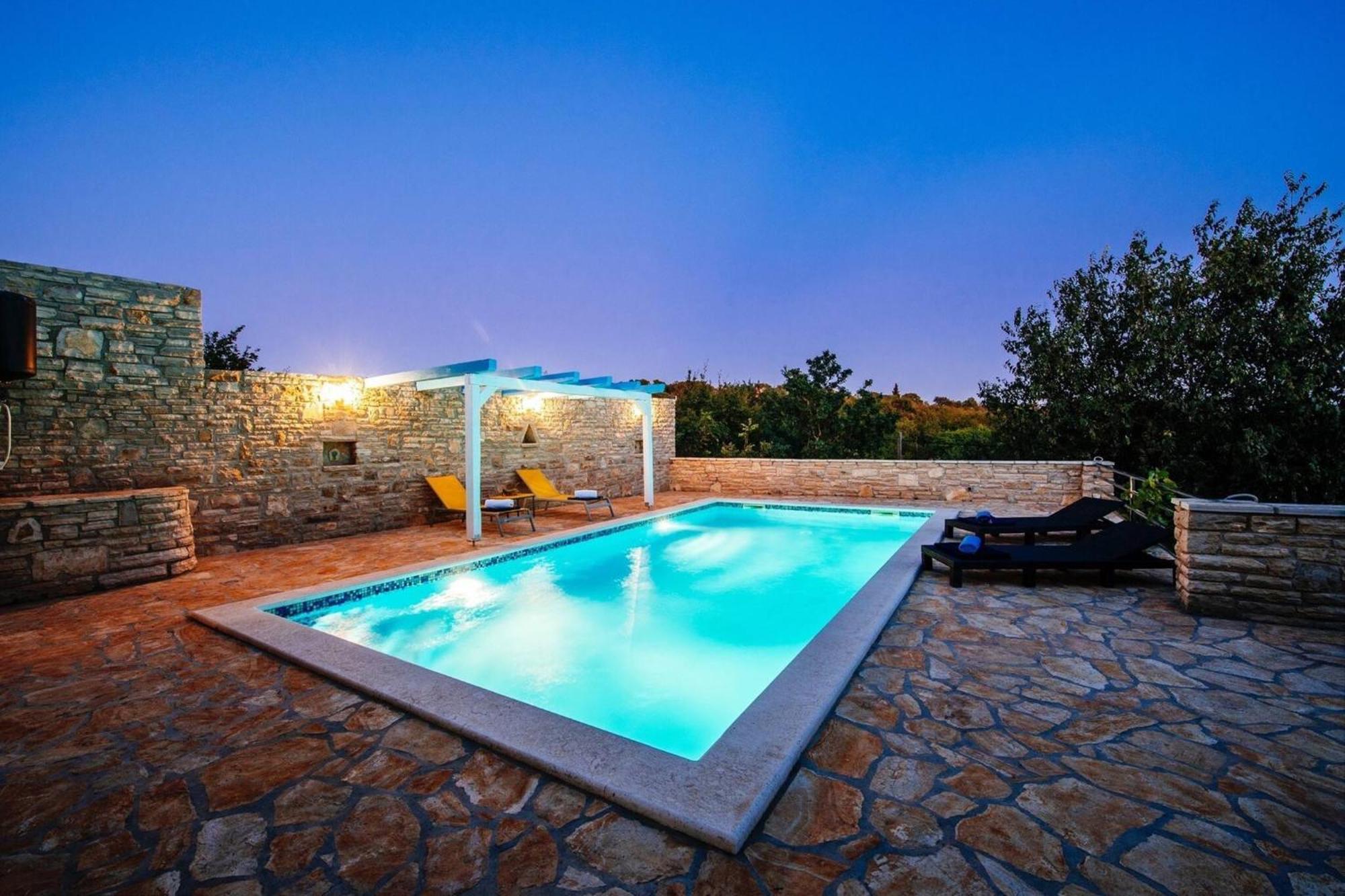 My Dalmatia - Holiday Home Korlat With Private Pool Benkovac Exterior photo